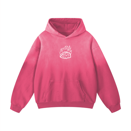 "NEW MIND" HOODIE (PINK)