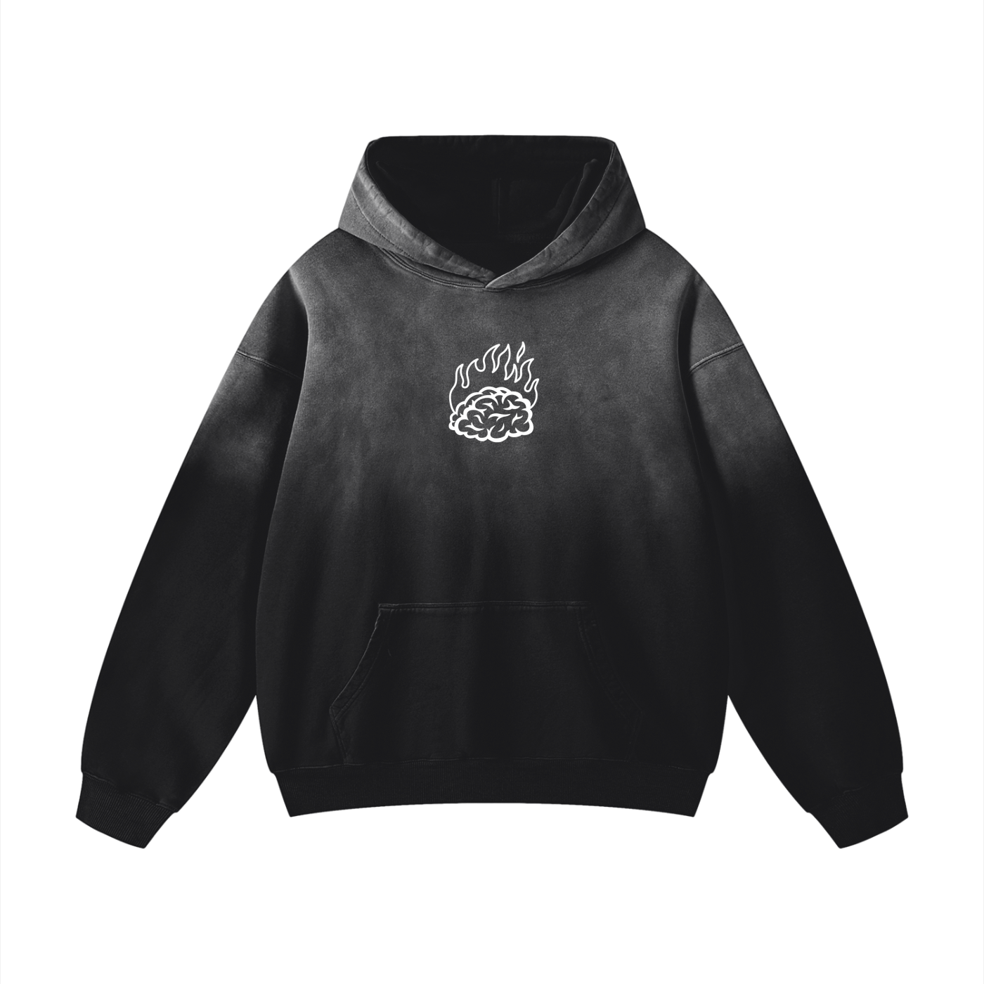 "NEW MIND" HOODIE (BLACK)